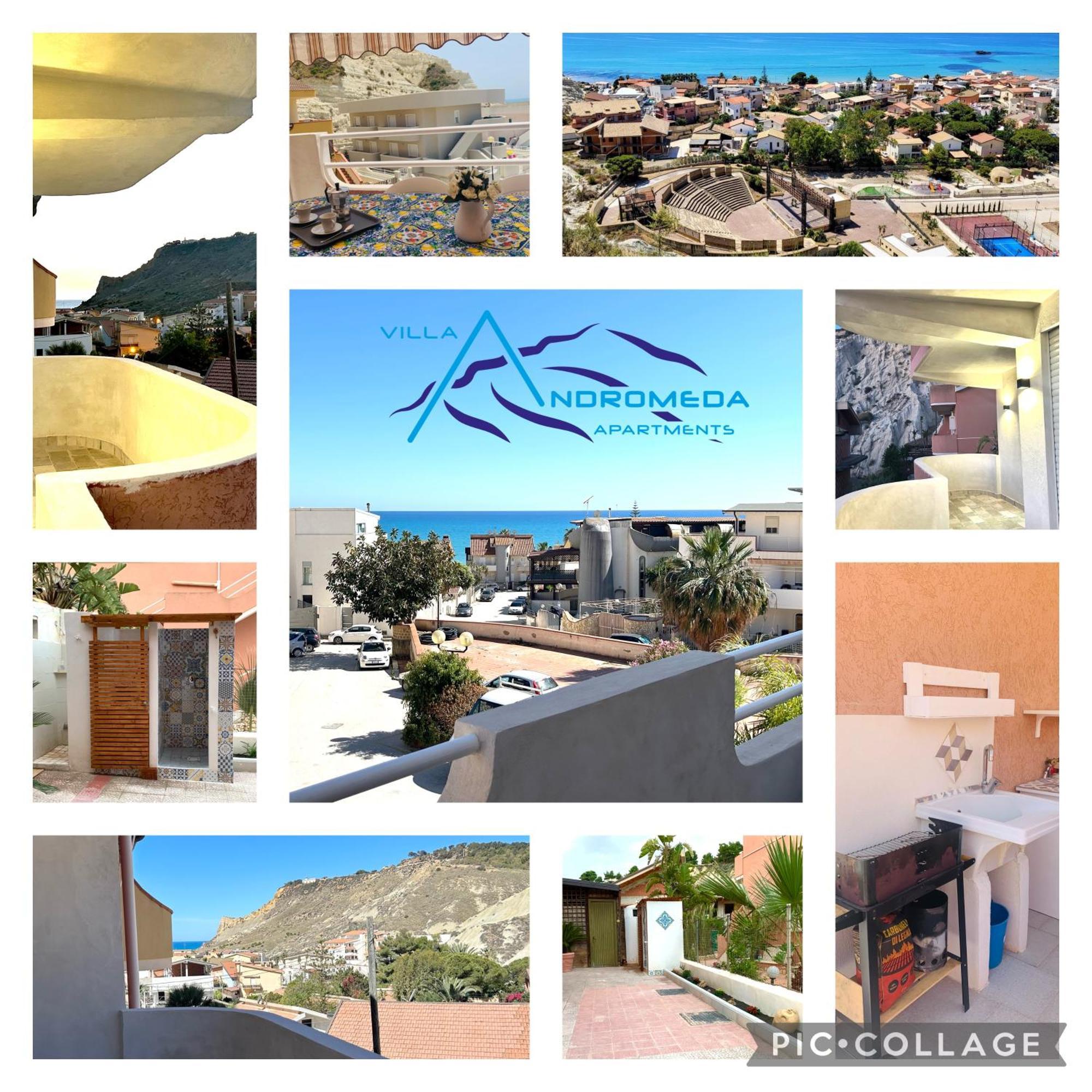 Villa Andromeda Apartments Realmonte Ngoại thất bức ảnh